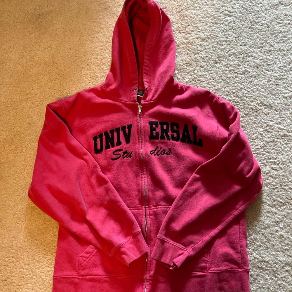Universal Studios Pink Hoodie